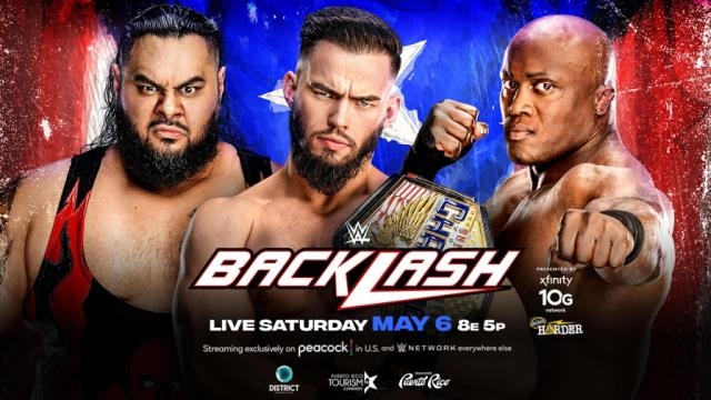 WWE Backlash: Austin Theory vs. Bobby Lashley vs. Bronson Reed Result