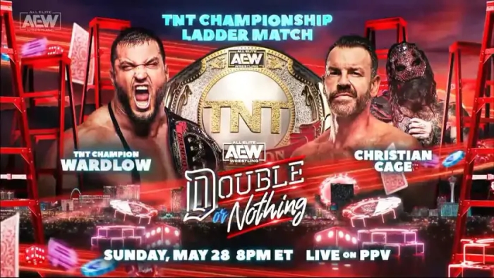 Wardlow vs Christian Cage AEW Double or Nothing 2023