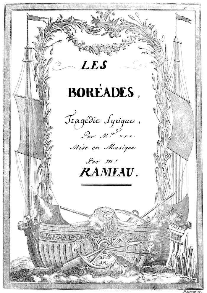 Жан-Філіп Рамo: RCT 31 – Les Boréades or Abaris