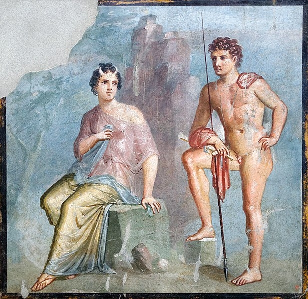 Аргус та Іо на античному декоративному зображенні