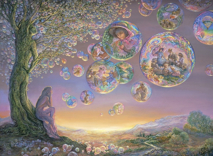 Puzzle Josephine Wall - Bubble Tree Grafika-F-30662 2000 pieces Jigsaw  Puzzles - Men and Women - Jigsaw Puzzle