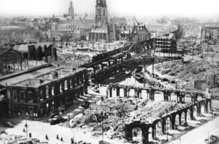 Наслідки бомбардування Роттердама