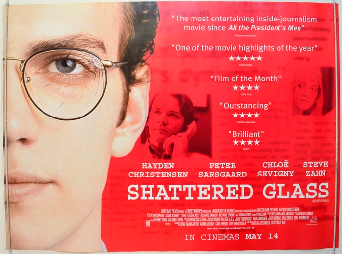 Shattered Glass - Original Movie Poster