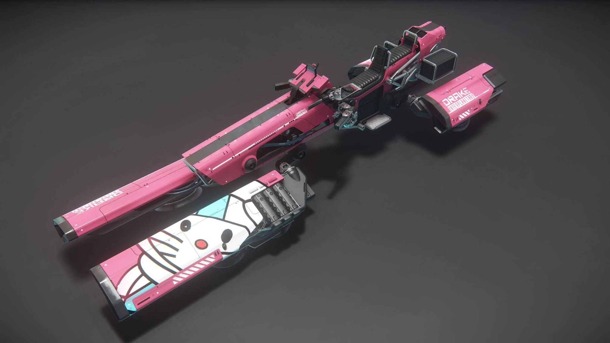 Star Kitten Pink Dragonfly von Drake Interplanetary