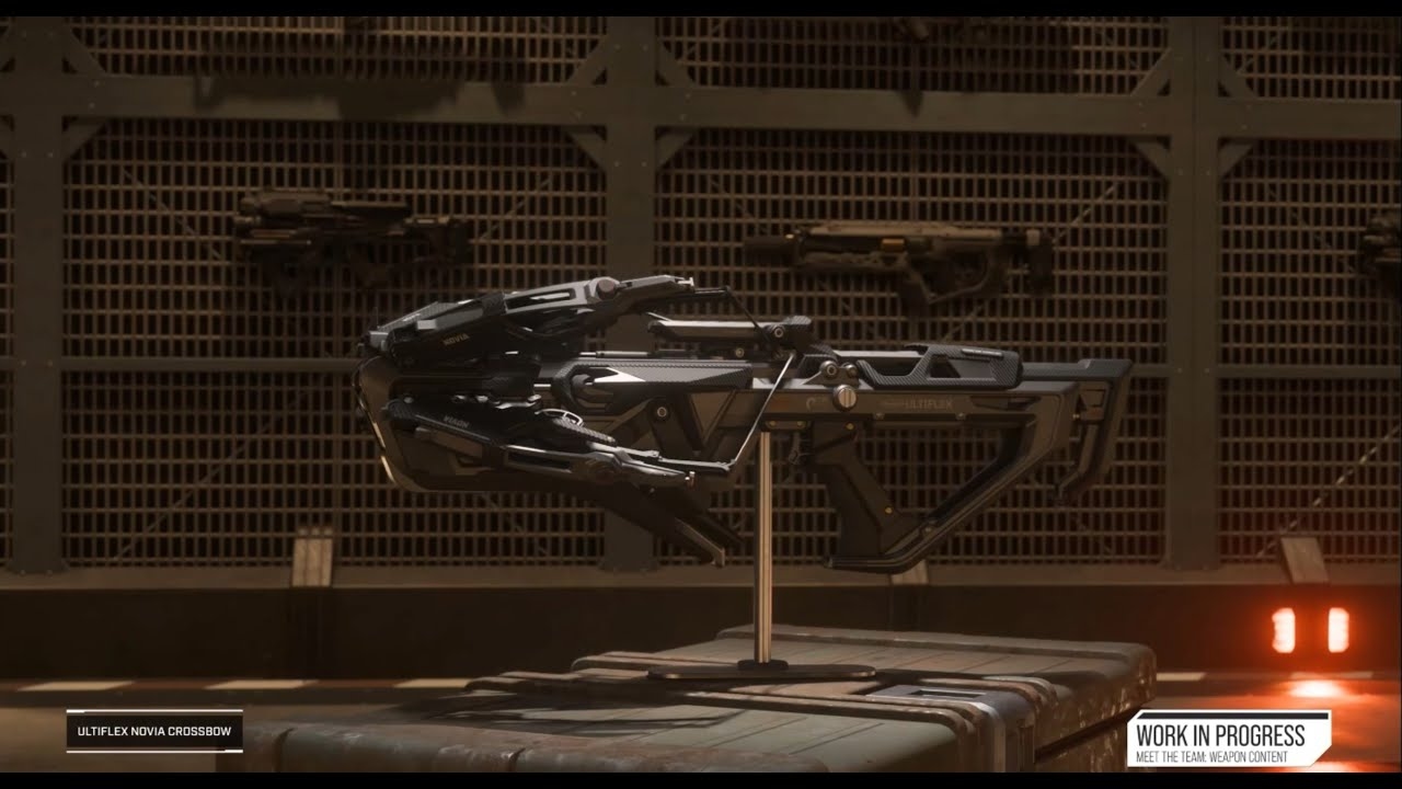 Novia UltiFlex Crossbow: Progress Update : r/starcitizen