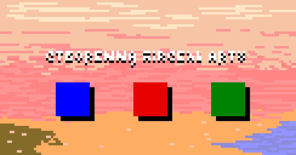 Піксель-арт - початок - Eonirota на we.ua