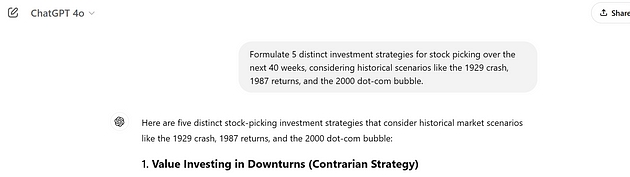 Develop Uncorrelated Investment Strategies