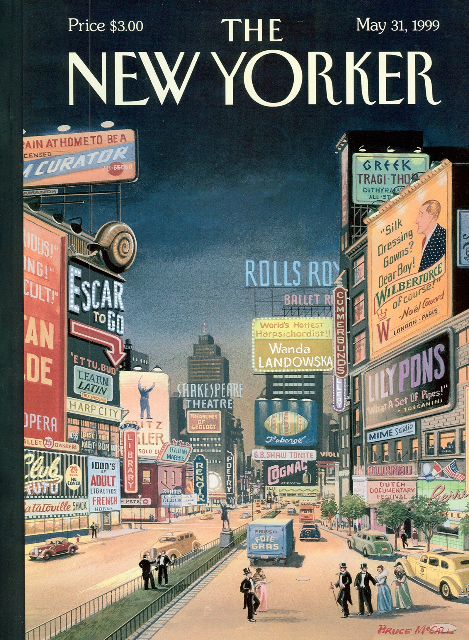 Bruce McCall's “Safe Travels” | The New Yorker