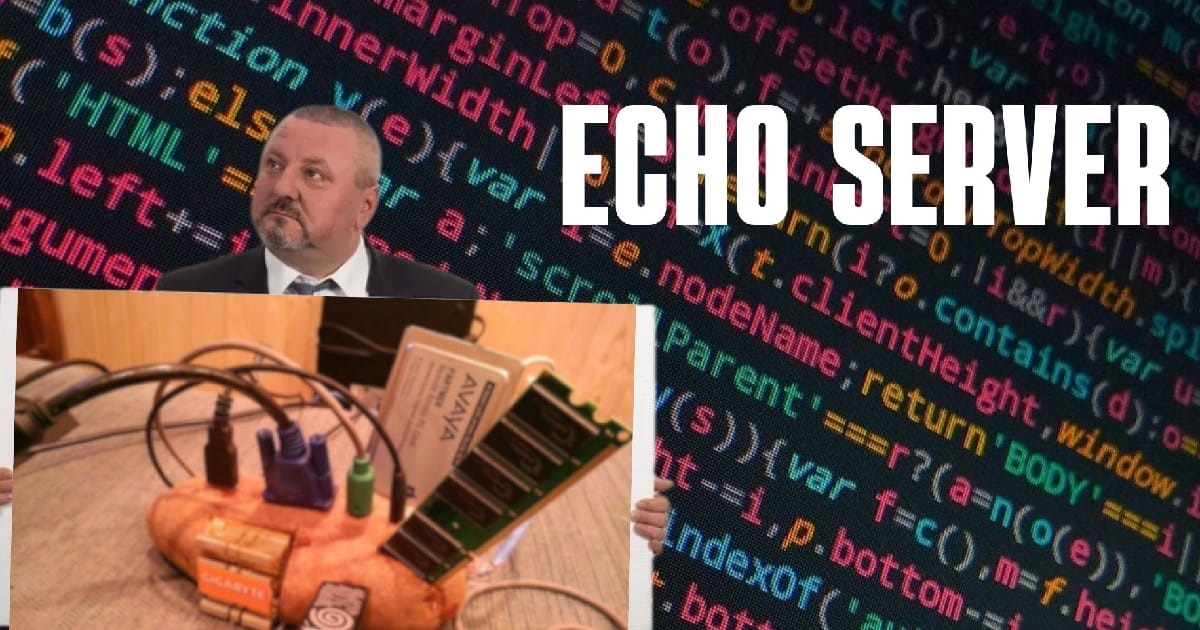 Робимо ECHO сервер на Python | Друкарня