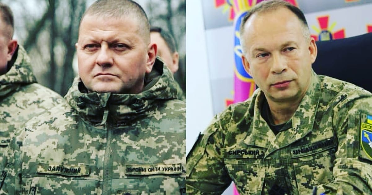 Про Залужного та Сирського. Частина перша. - Іван Дурський на we.ua