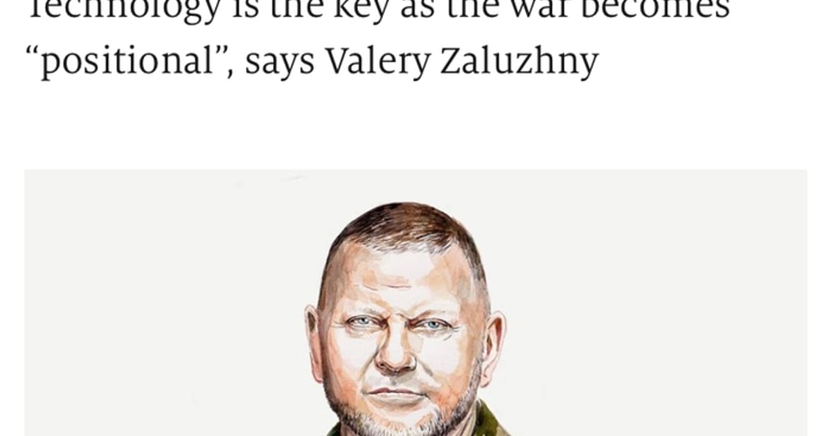 Про Залужного і статтю The economist. - Іван Дурський на we.ua