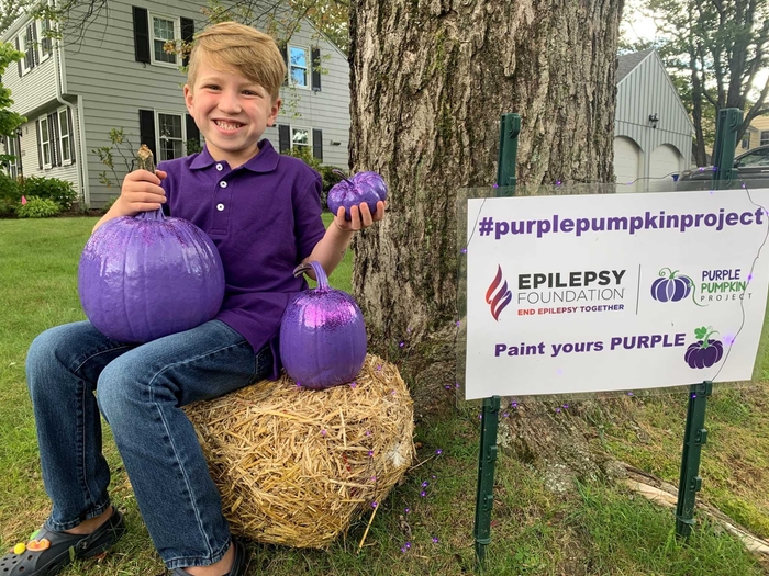 Purple pumpkins are filling this CT town, here's why.