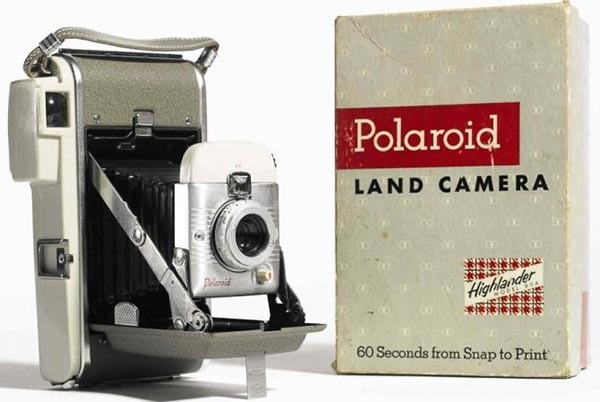 50s Polaroid Camera Highlander Model 80