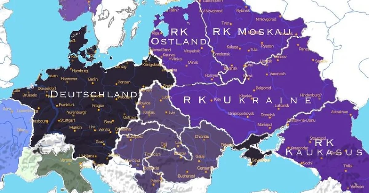 Нарис про справжні плани нацистів щодо України - Monsieur Rin на we.ua