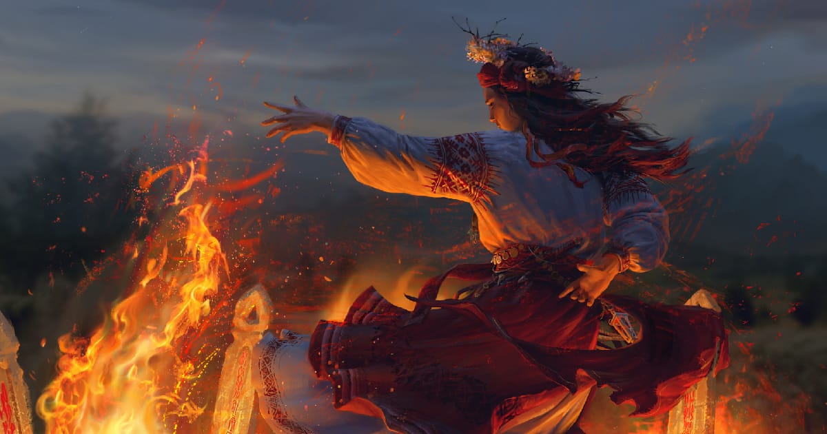 Символіка вогню в українському фольклорі - Beskyd Project на we.ua