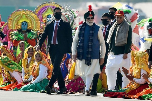 Підпис до фото,Прем'єр Індії Нарендра Моді планує зробити Індію одним зі світових лідерів