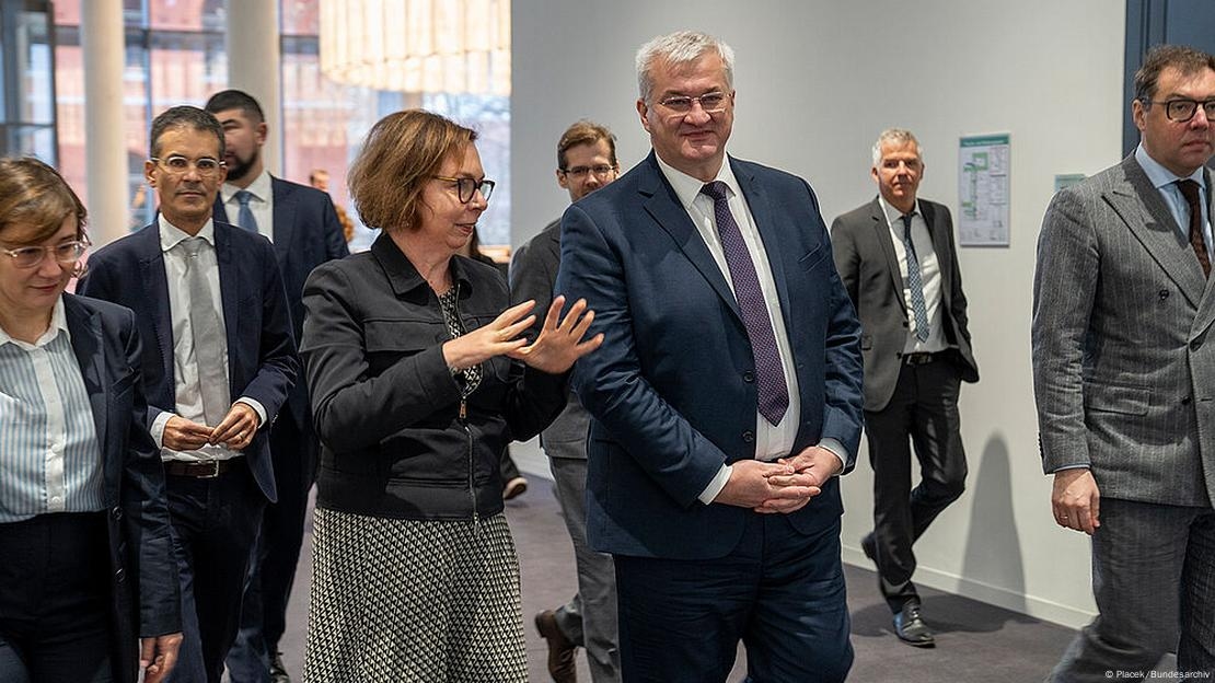 Besuch des ukrainischen Außenministers Andrii Sybiha im Bundesarchiv 