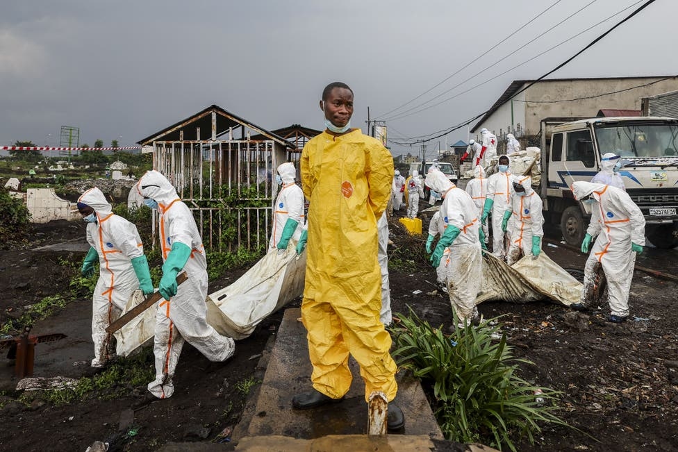 Mehr als 900 Tote bei den Kämpfen: Begräbnis in Goma, der Stadt, die Ende Januar von Rebellen der Miliz M23 eingenommen wurde.