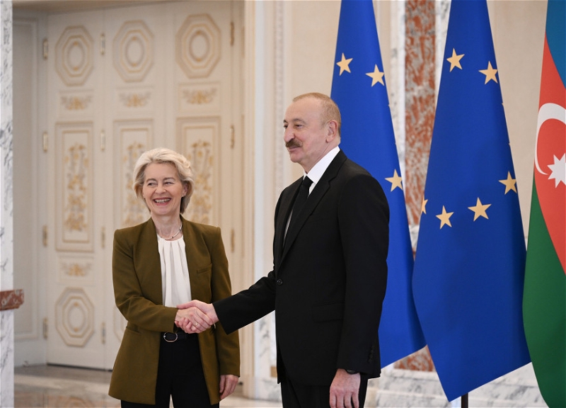 Ursula von der Leyen congratulates President Ilham Aliyev on the initiation  of the peace agreement | 1news.az | News