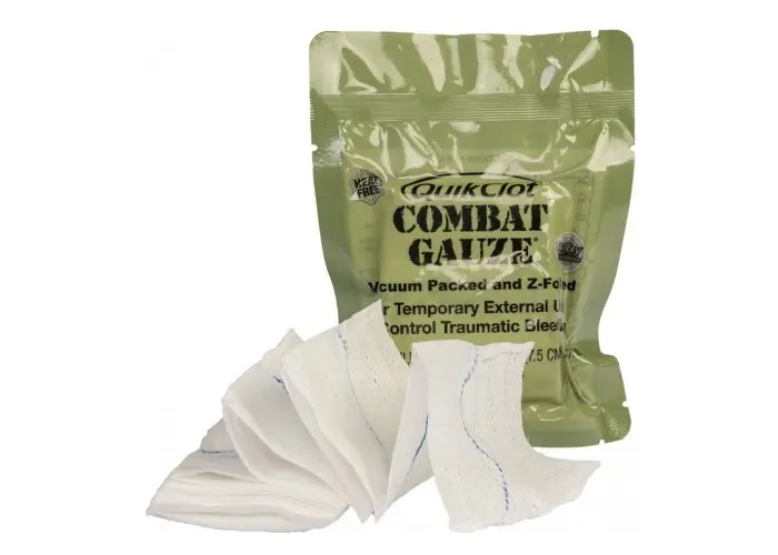 Бінт гемостатичний QuikClot Combat Gauze Z-Folded купити в  інтернет-магазині «GAYDAMAK» ціни, відгуки, характеристики