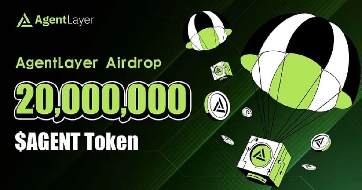 AgentLayer | Отримуєму аірдроп за прості завдання - Іван Черней на we.ua