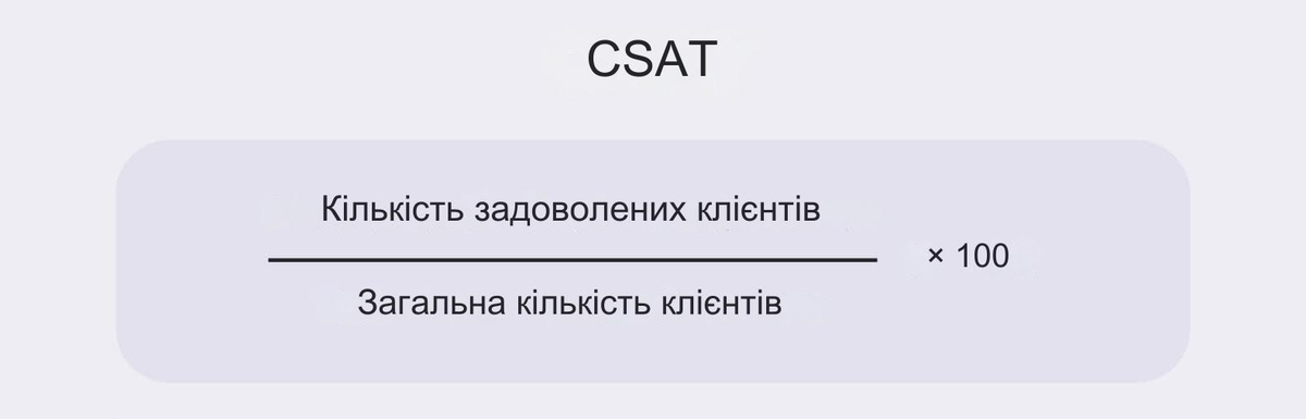 Формула CSAT