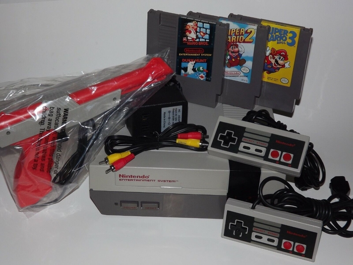 Nintendo NES System Console Choose Your Super Mario Game Bundle New 72 Pin  – MedRevisa