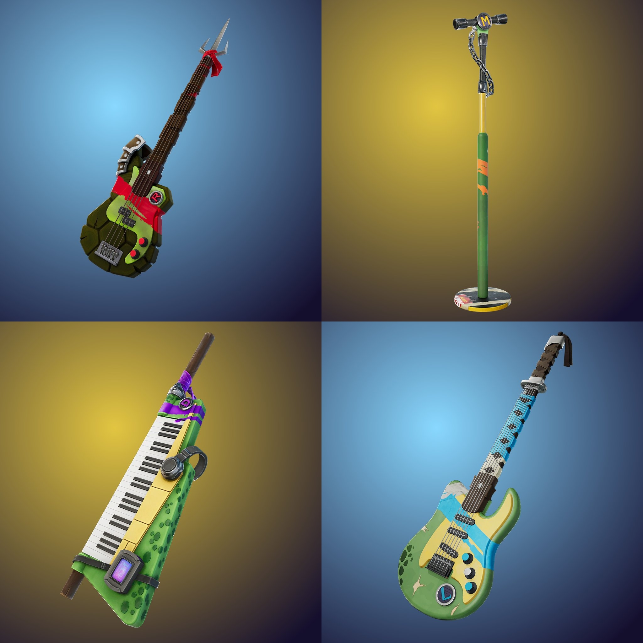 iFireMonkey auf X: „All Teenage Mutant Ninja Turtles x Fortnite Festival  instruments https://t.co/g8eUgvdISO“ / X