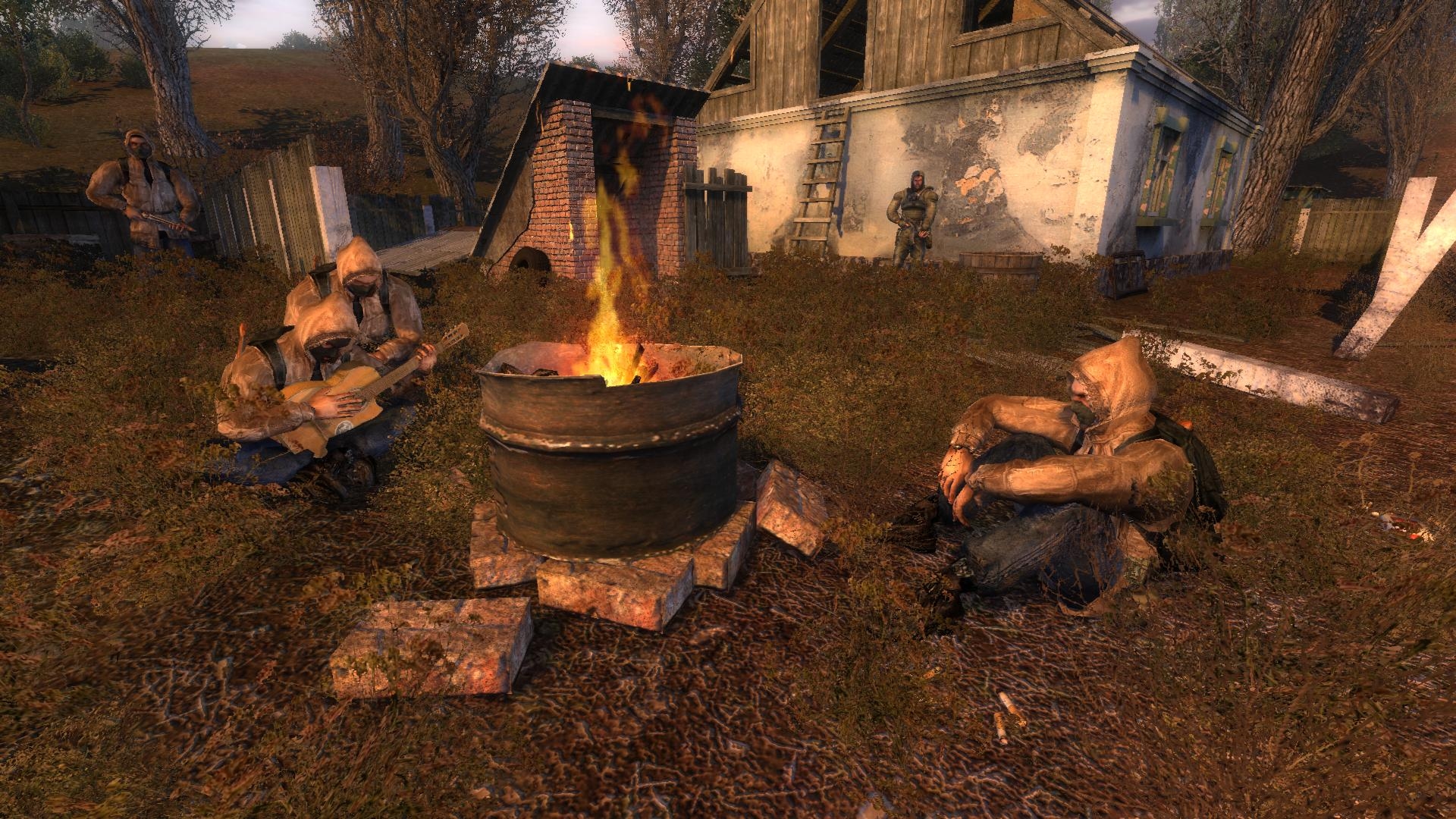 Stalker, take a break from scrolling and rest at the campfire. : r/gaming