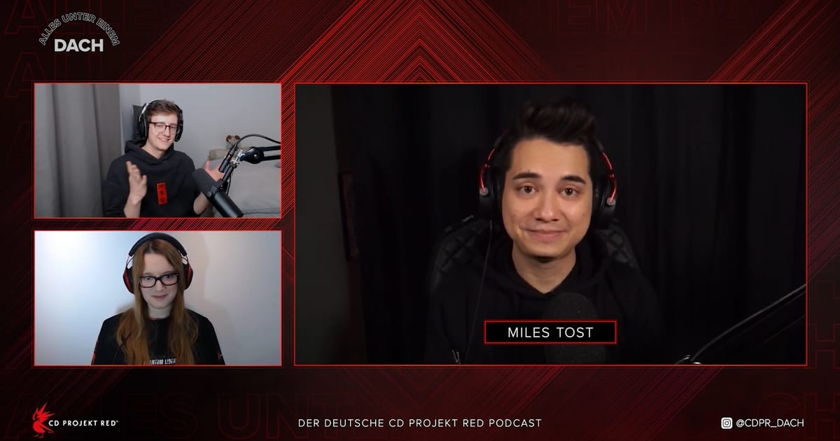 CD Projekt Red DACH 1: інтерв’ю із Майлсом Тостом. - Паляниця від Бужі на we.ua