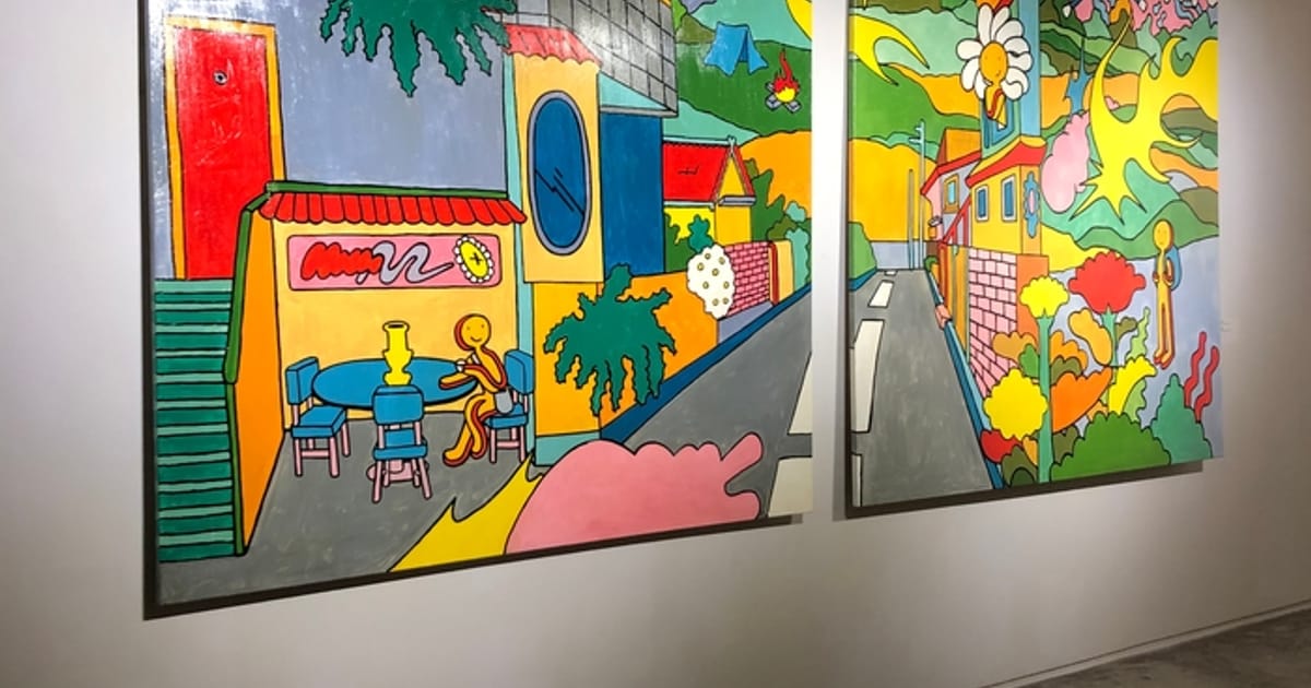 “Вихід у місто” виставка сестер Мішель та Ніколь Фельдман - Киця Плаксійка на we.ua