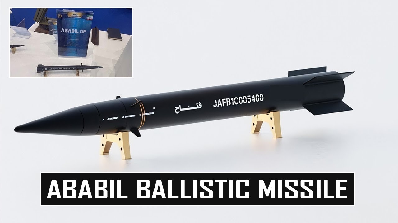 Iran's New Ababil Ballistic Missile For the First Time Been Put on ...