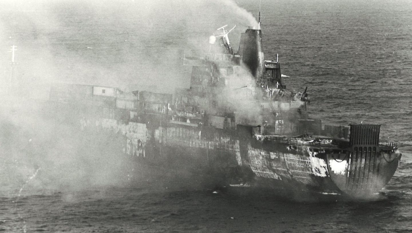 SS Atlantic Conveyor sinking | Falklands War Oral History