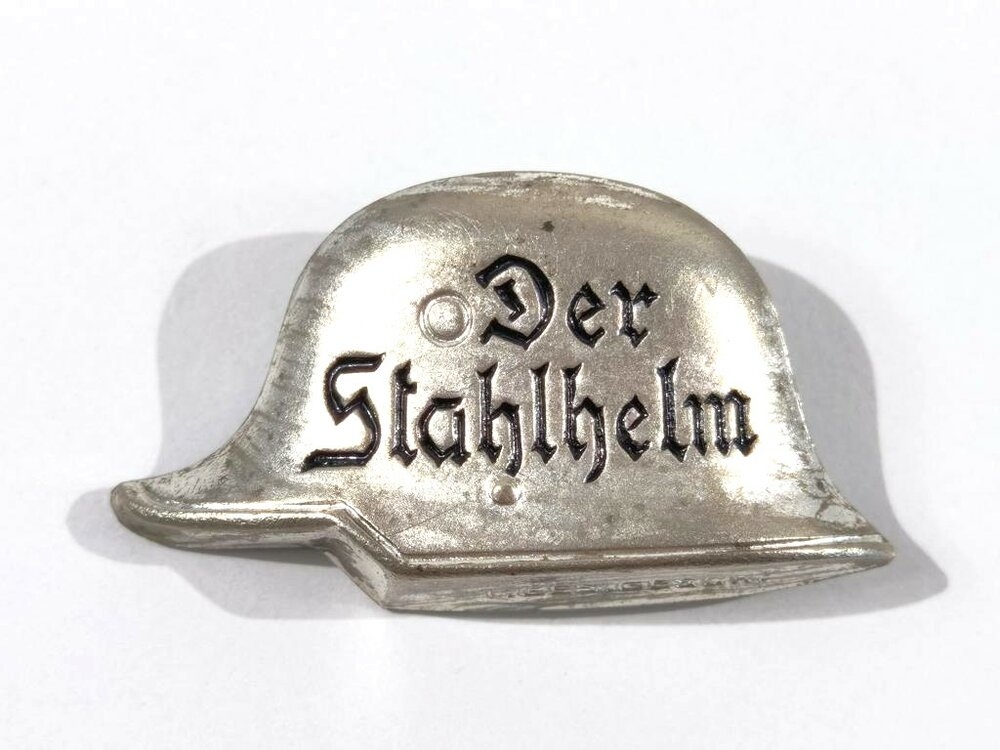 Der Stahlhelm, Bund der Frontsoldaten " Zivilabzeichen Ringstahlhelm