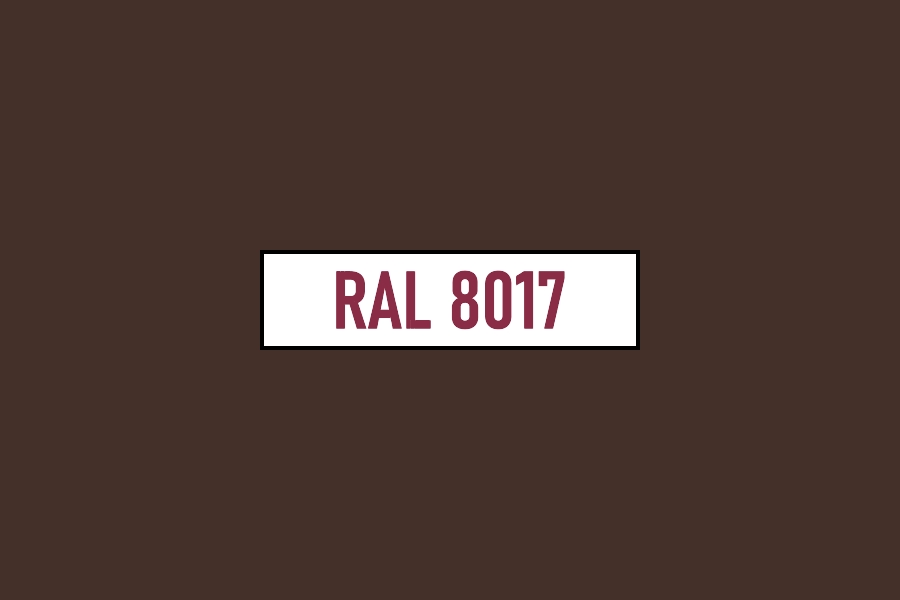 RAL 8017 - Brąz czekoladowy (Chocolate brown)