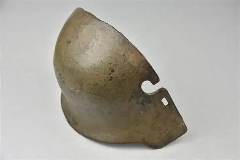 WW1 ‘Stirnpanzer’ armoured brow plate for the steel helmet – Bevo ...