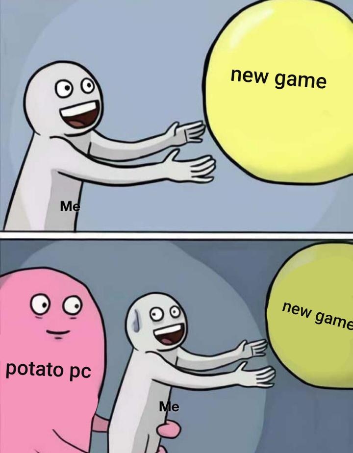 Potato pc : r/meme