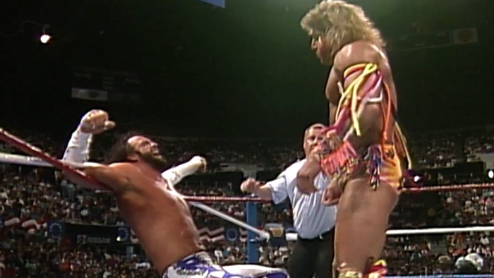 The Ultimate Warrior vs. “Macho Man” Randy Savage - Retirement Match:  WrestleMania VII - YouTube