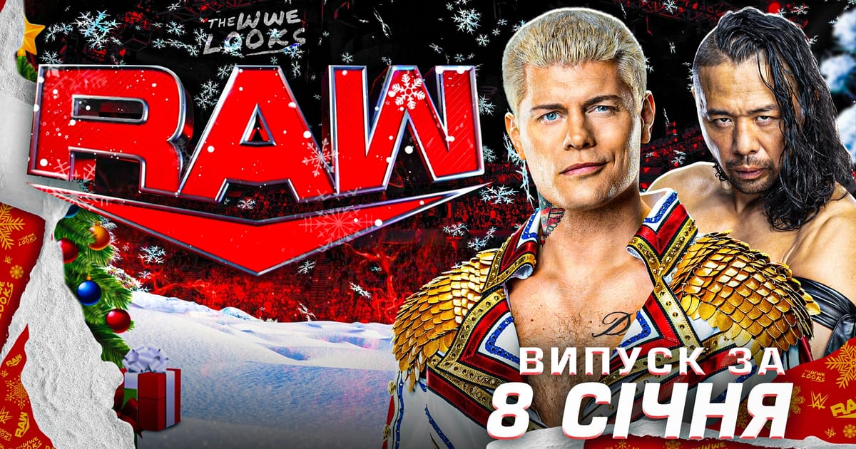 Огляд WWE RAW за 08.01.2024 Друкарня