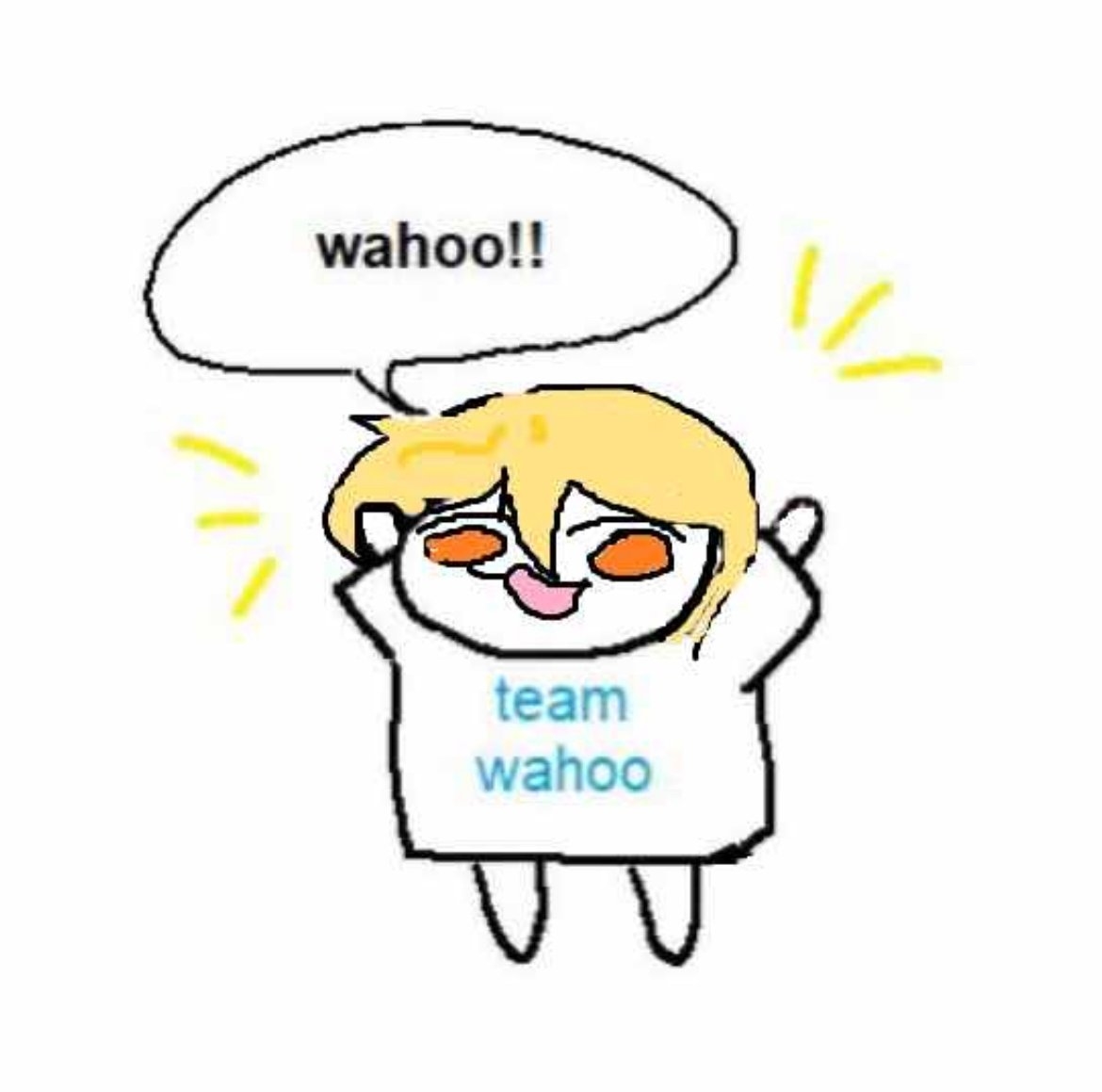 Arachloon X પર: "I love being a part of team wahoo! WAHOOOO! Big yippee, very happy! https://t.co/zHlUtWJBr5" / X