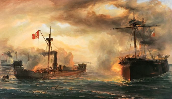 Захоплення монітора “Уаскар” чилійським флотом