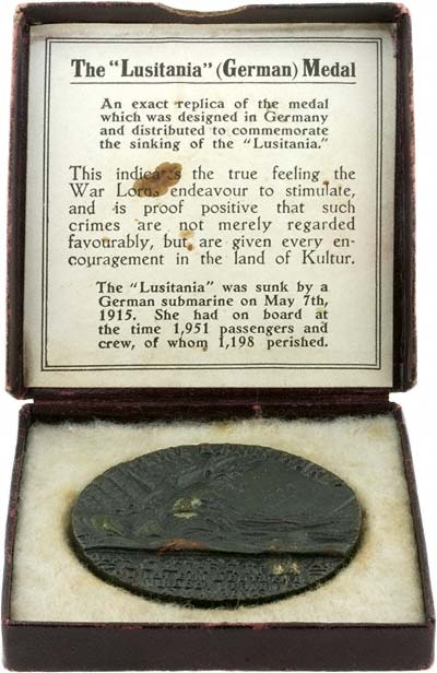 The Lusitania Medal | cabinetroom