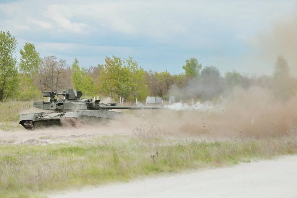 Український танк «Оплот». Травень 2023.