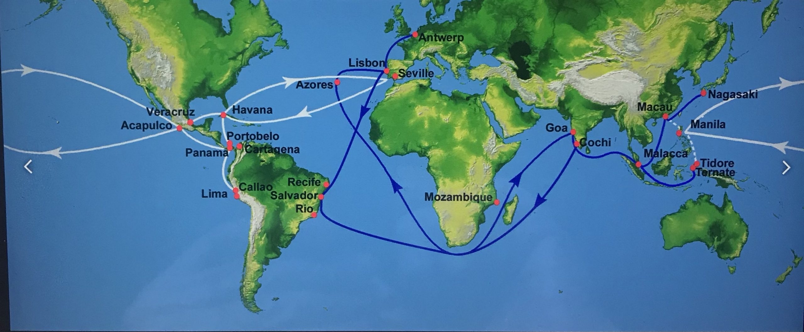 The Beginnings of Globalization: The Spanish Silver Trade Routes |  Defense.info