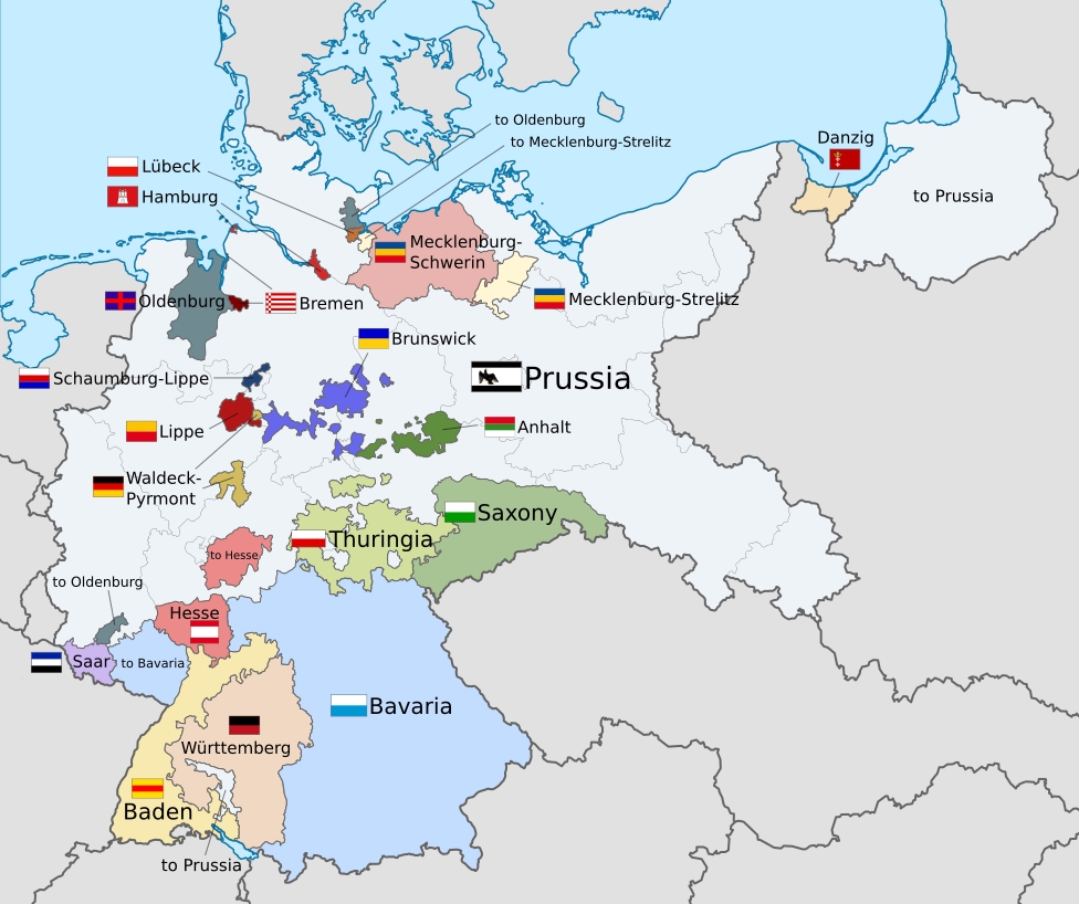 Землі Веймарської республіки