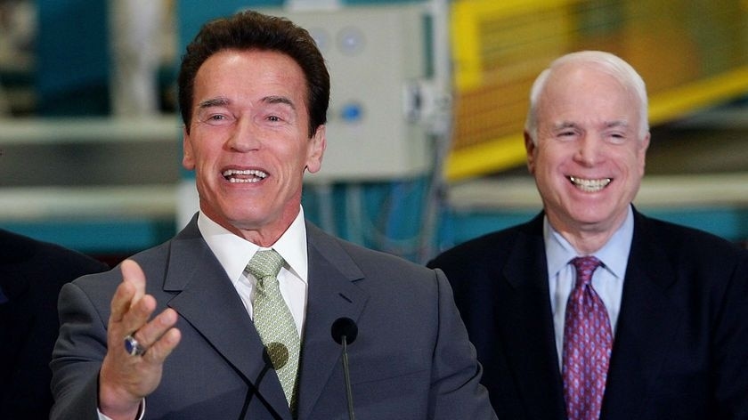 Schwarzenegger endorses McCain in White House bid - ABC News