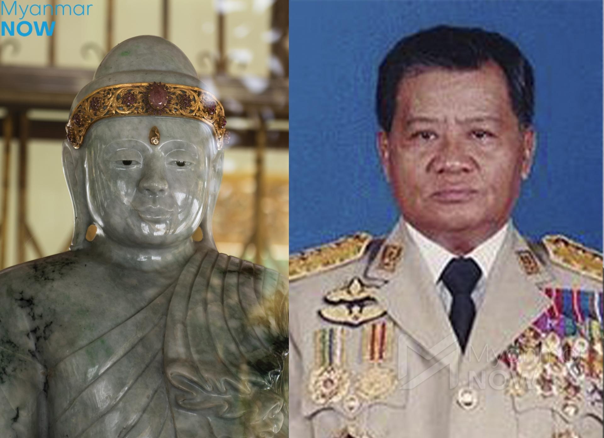 Buddha statue that looks like former dictator Than Shwe to be 'fixed' or  removed from Shwedagon pagoda