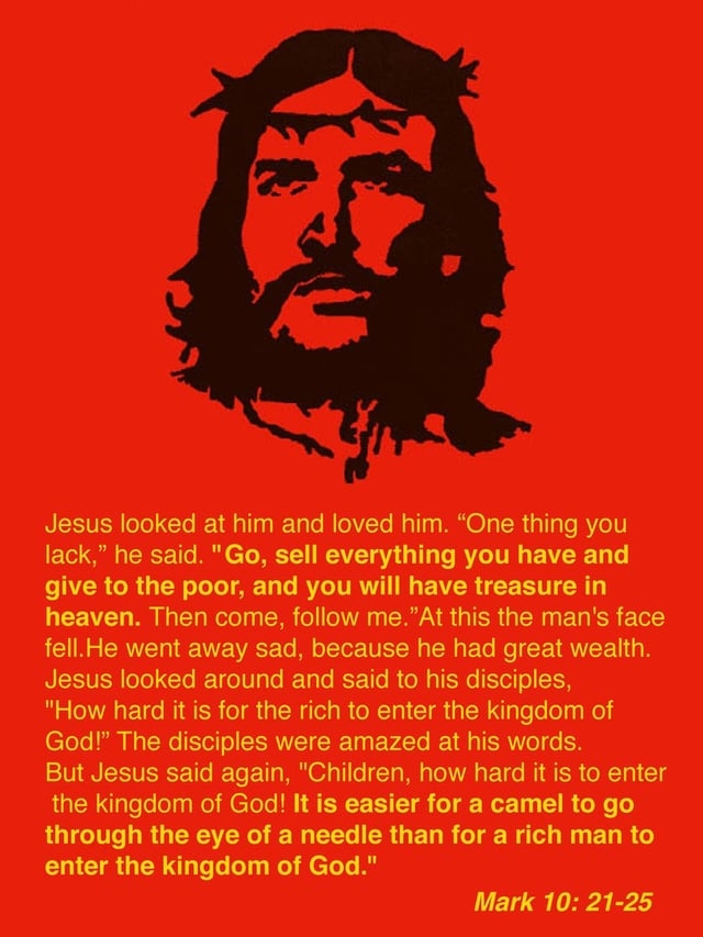 A quote by Comrade Jesus ❤️ : r/RadicalChristianity