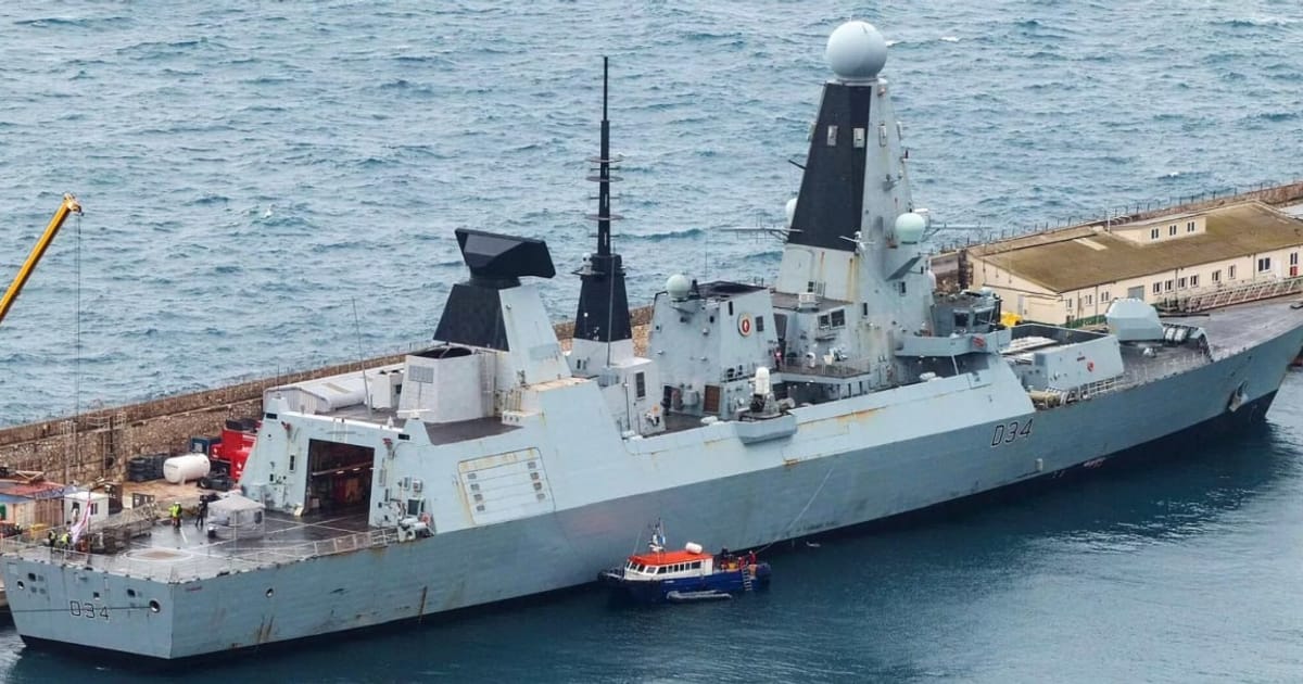 Есмінець HMS Diamond готується до повернення в Червоне море - British Armed Forces на we.ua