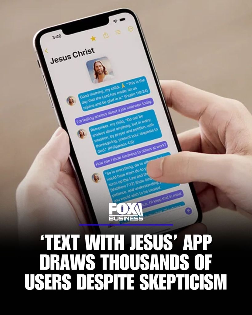 text with jesus ai bot